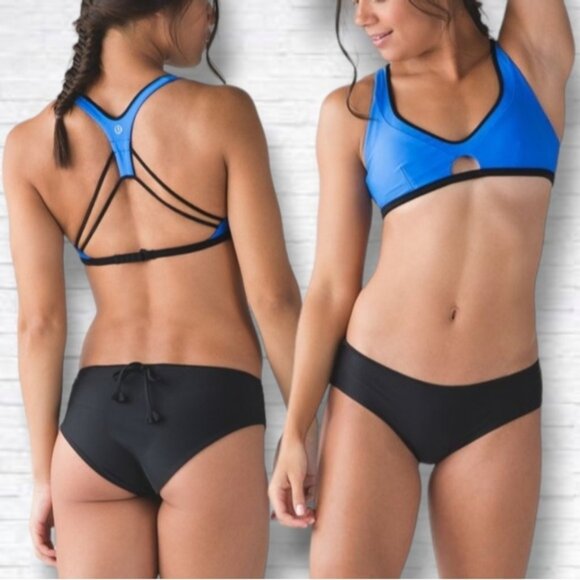lululemon athletica Other - SOLD Lululemon 2016 Surf To Sand Sport Top II & Suns Out Bikini Bottoms Size S